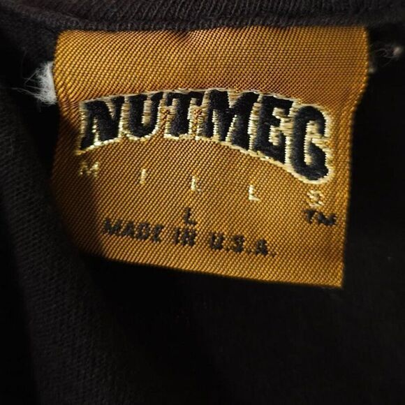 Vintage Chicago White Sox T Shirt Mens Size Large Black 90s OVERSIZED Made In US - Picture 6 of 7